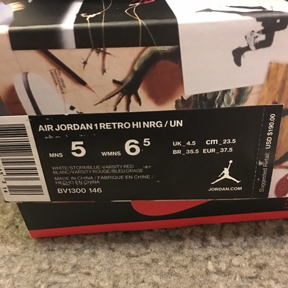 Union Jordan 1 Storm Blue - Picture 4 of 8